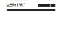 Desktop Screenshot of luxury-spirit.com